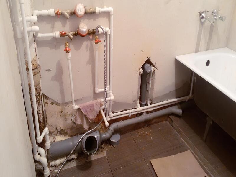 Замена стояка водопровода Николаев